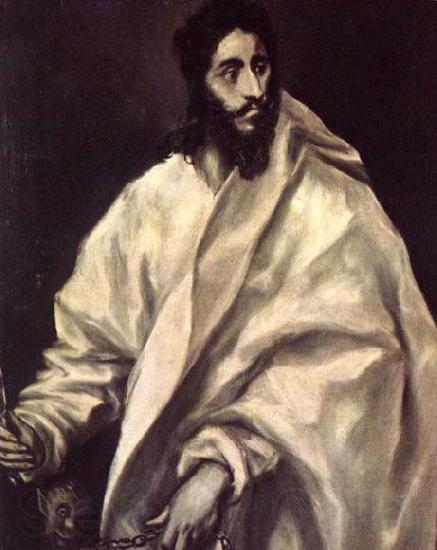 GRECO, El Apostle St Bartholomew